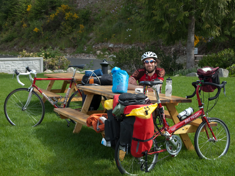 rest stop on the way to Squamish