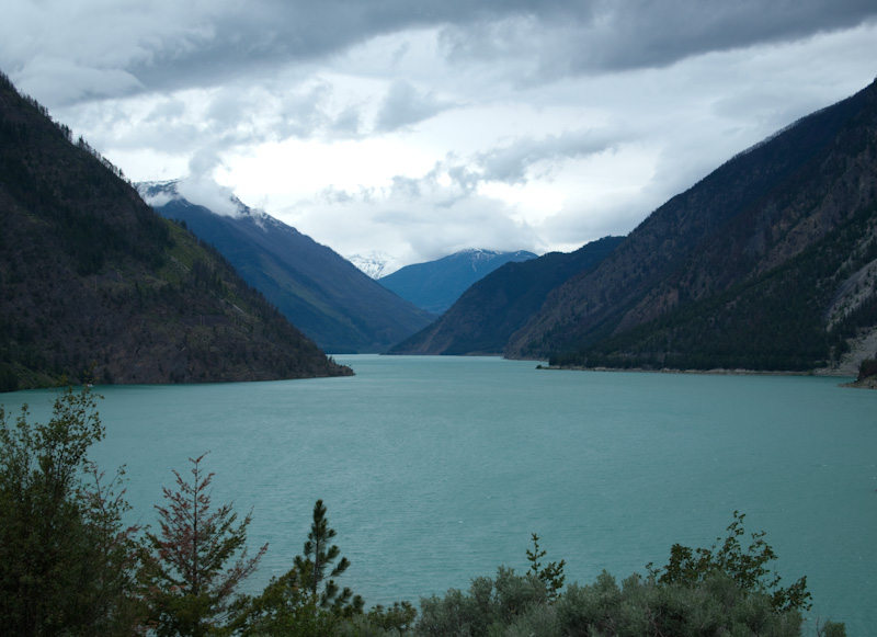 Seton Lake outside Lillooet Seton Lake outside Lillooet