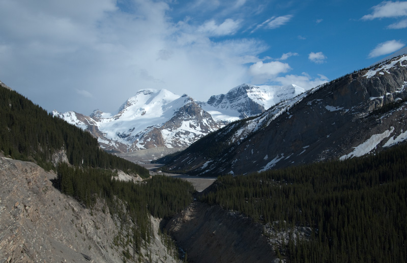 Sunwapta pass: the view